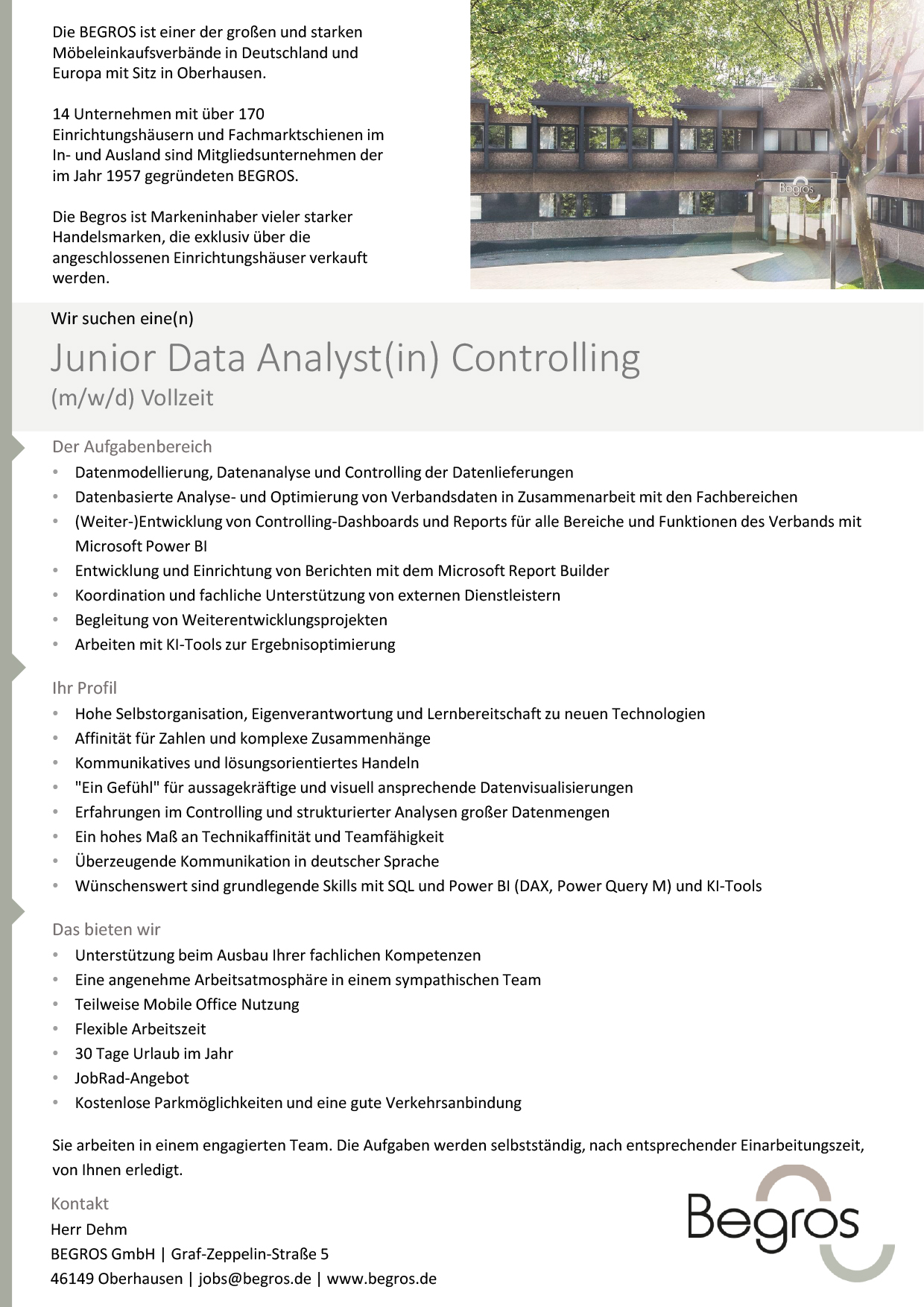 BEGROS Data Analyst